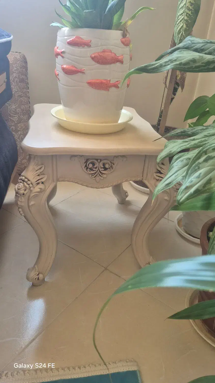 دوعددمیزعسلی ویه دونه جلومبلی|مبلمان خانگی و میز عسلی|خمینی‌شهر, |دیوار