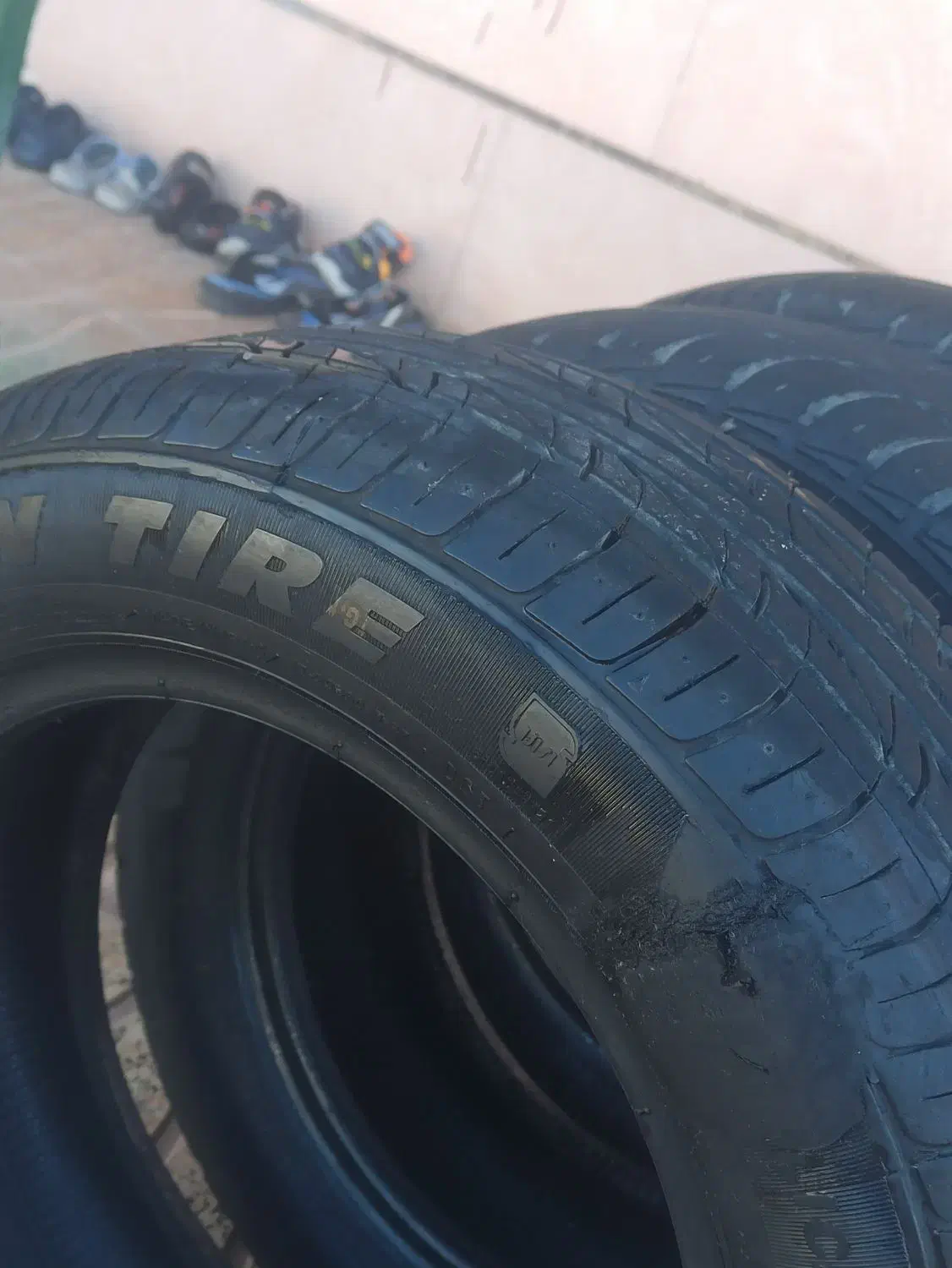 چهار حلقه لاستیک پراید|قطعات یدکی و لوازم جانبی|کوهدشت, |دیوار