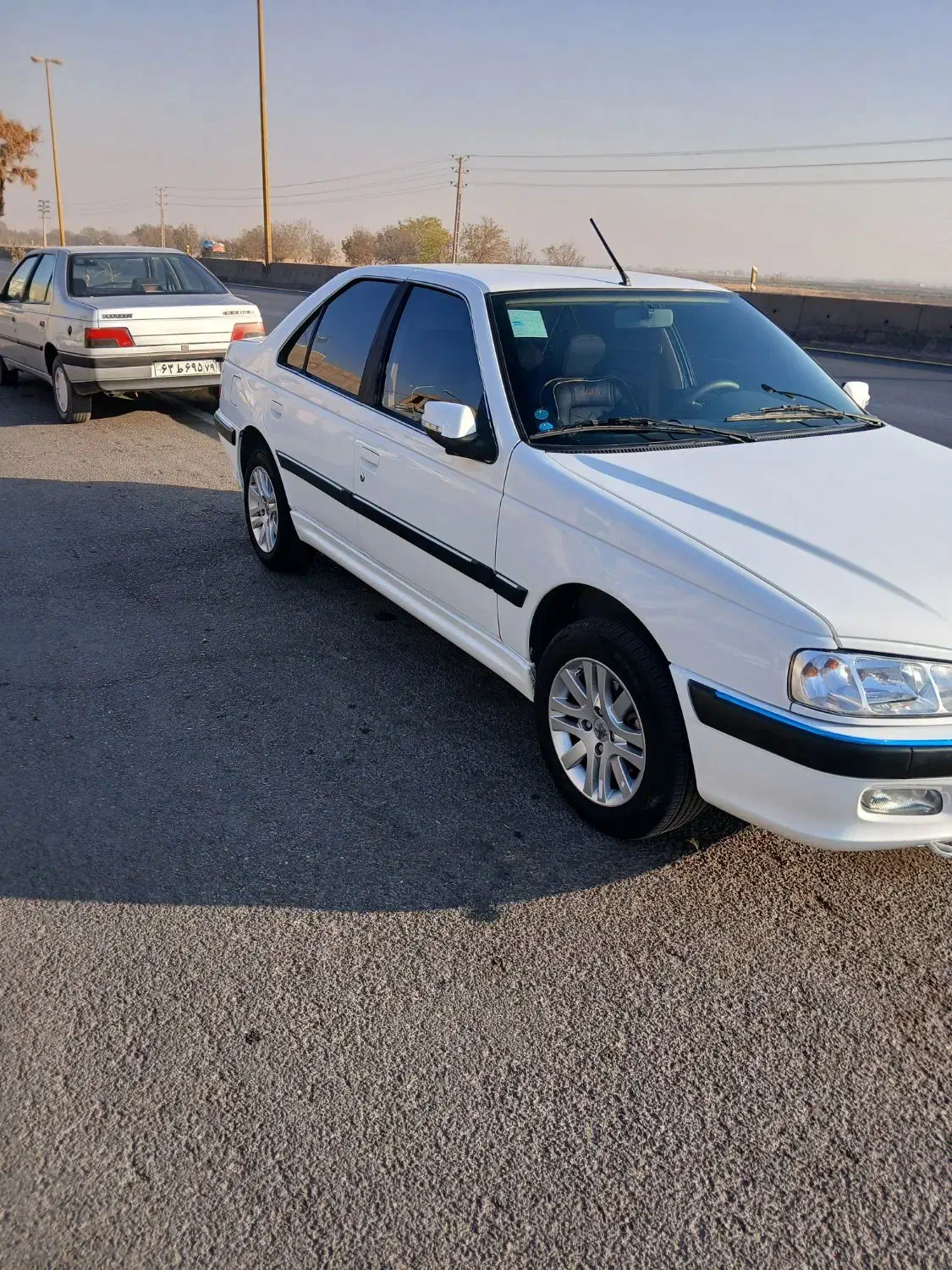 پارس xu7pچهار چرخ دیسک نیم فول بدون خط خش|خودرو سواری و وانت|قزوین, |دیوار