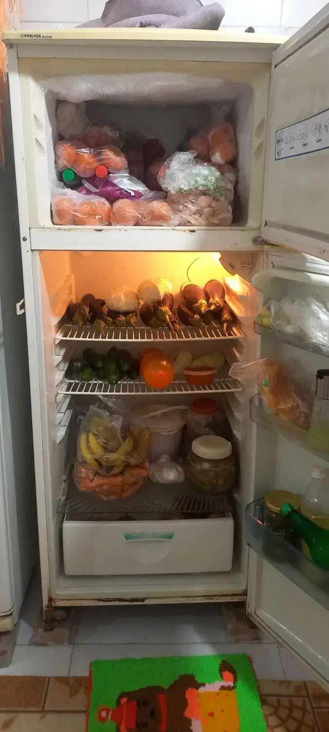 سلام یه عدد یخچال فیلور سالم در حال استفاده|یخچال و فریزر|کلاله, |دیوار