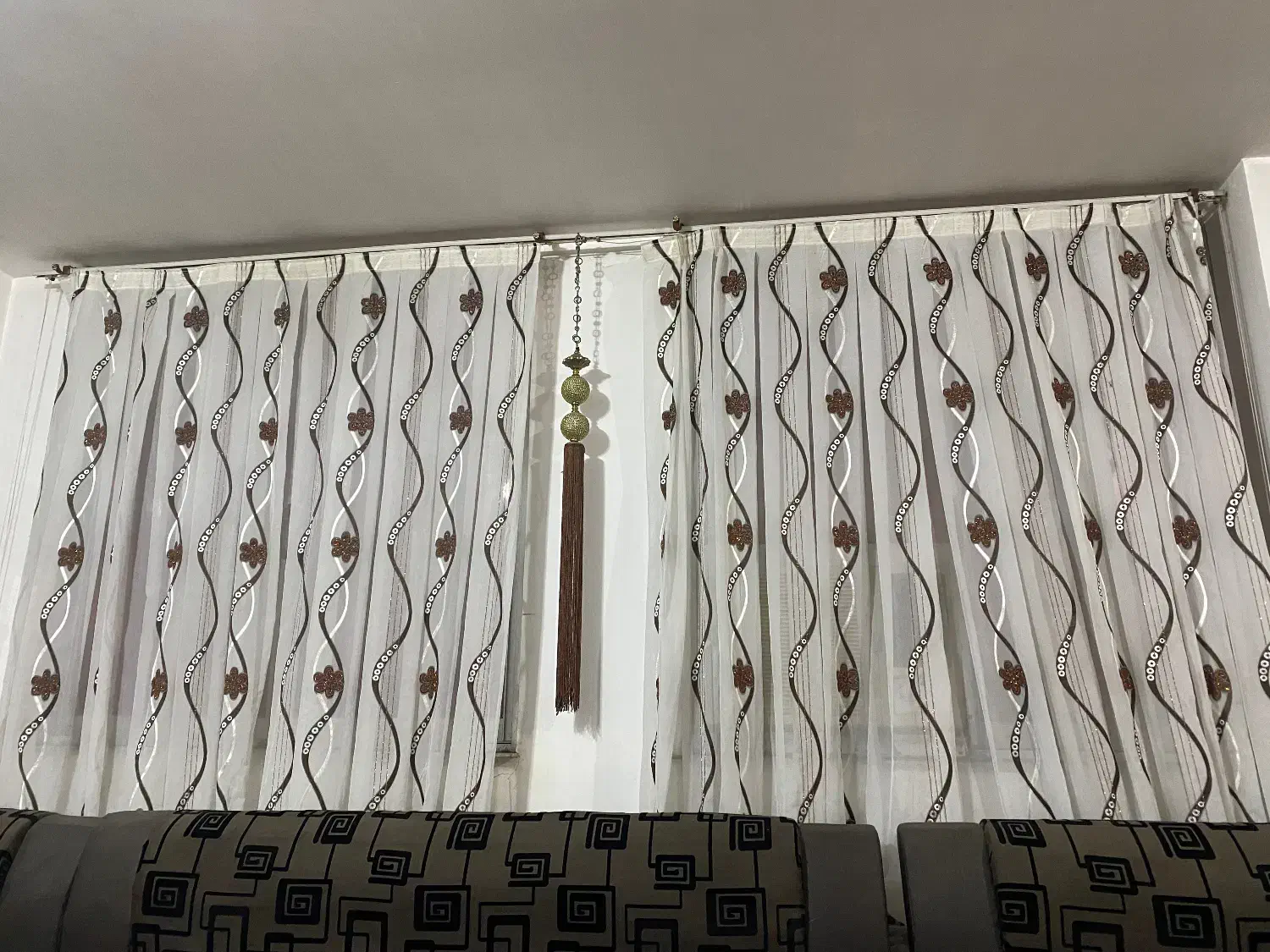 پرده پلیسه|پرده، رانر، رومیزی|لاهیجان, لفمجان|دیوار