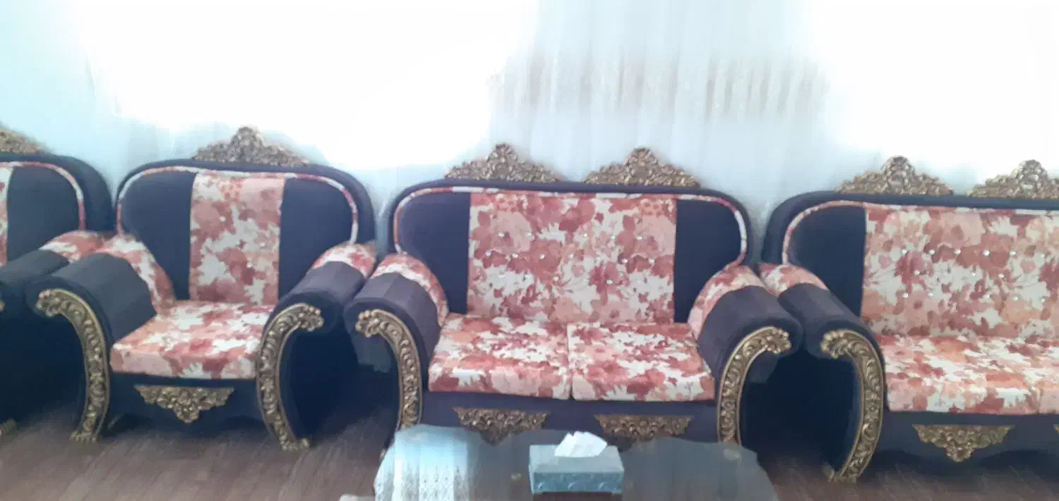 مبل۷نفره|مبلمان خانگی و میز عسلی|گیلوان, |دیوار