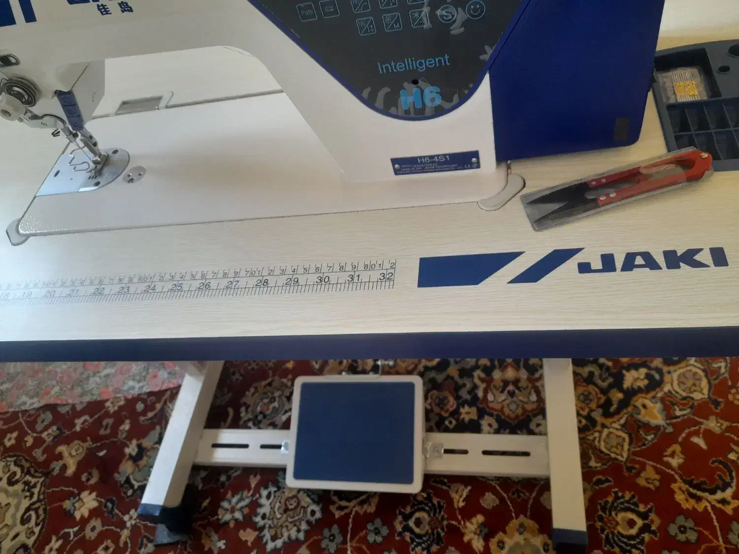 چرخ راسته دوزفول کامپیوتری جکی مدلH6-|چرخ خیاطی و ریسندگی|تبریز, |دیوار