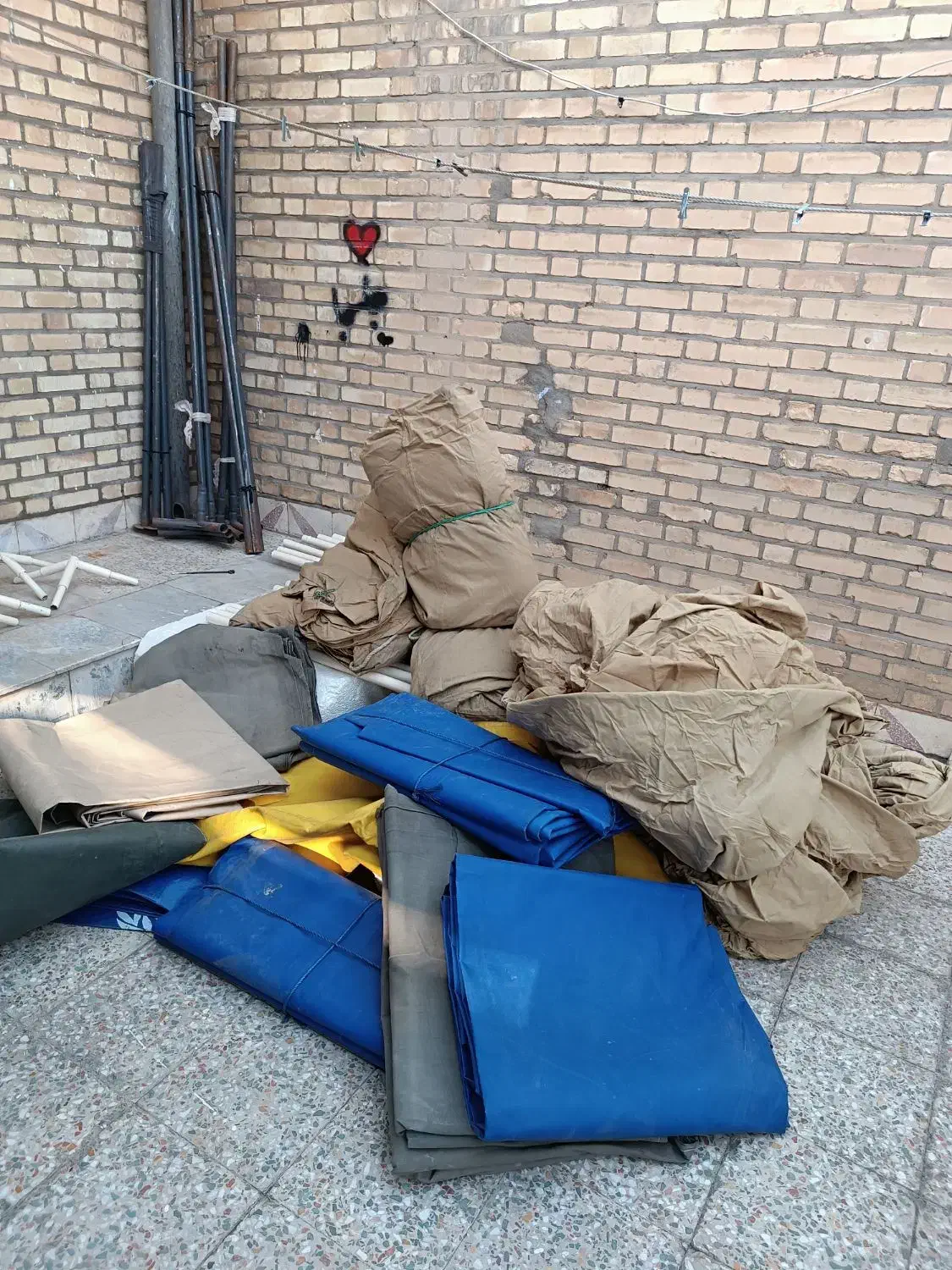 چادر مسافرتی و برزنت نونو نو|کوهنوردی و کمپینگ|اندیمشک, |دیوار