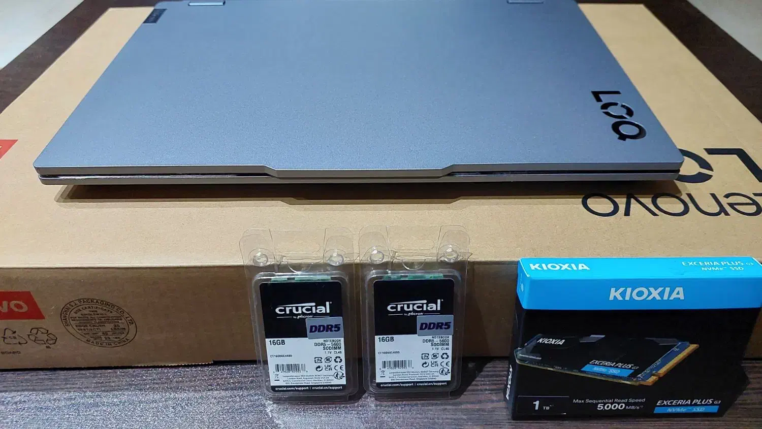 لپ تاپ لنوو LOQ 15IRX9 i7 14700HX- 32GB - RTX 4060|رایانه همراه|شیراز, تاچارا|دیوار