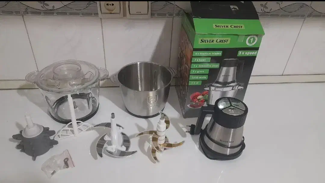 خردکن سیلورکرست6تیغه2مخزن|خردکن، آسیاب، غذاساز|کرمانشاه, |دیوار