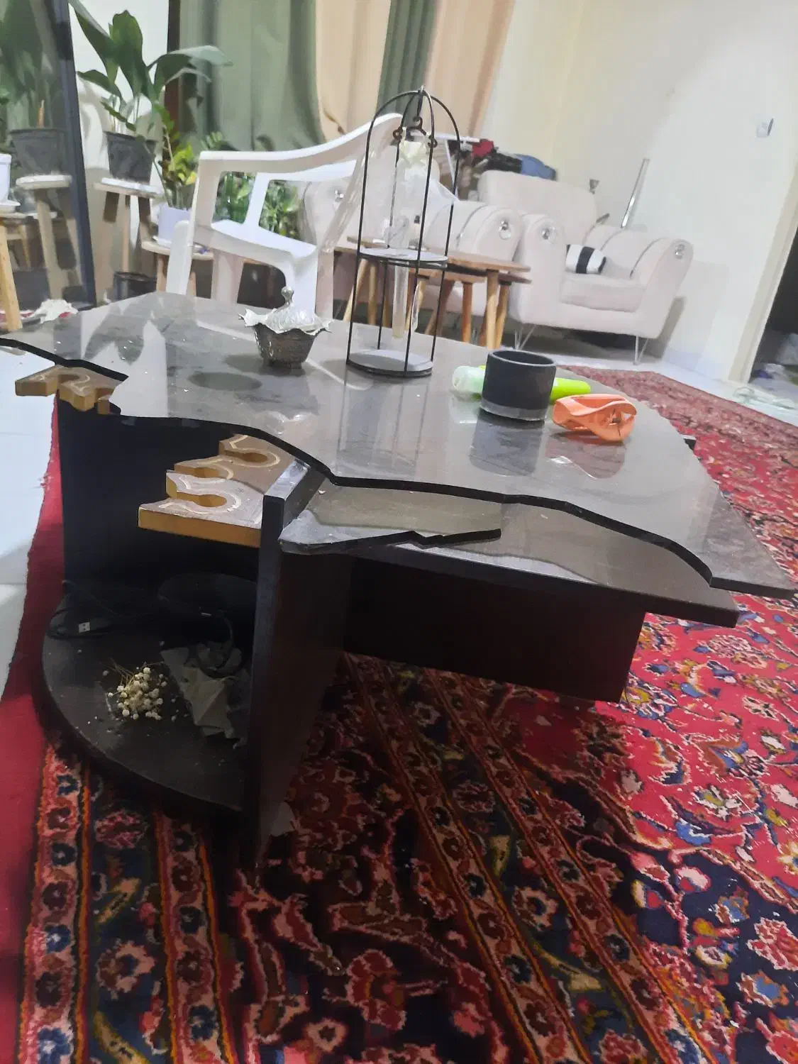 میز جلو مبلی|مبلمان خانگی و میز عسلی|سمنان, |دیوار