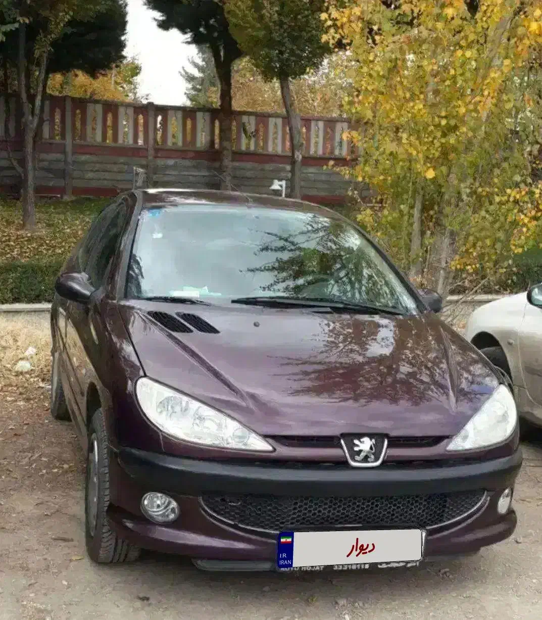 پژو ۲۰۶ صندوقدار V8 مدل ۱۳۸۶ گیلاسی|خودرو سواری و وانت|خمینی‌شهر, |دیوار