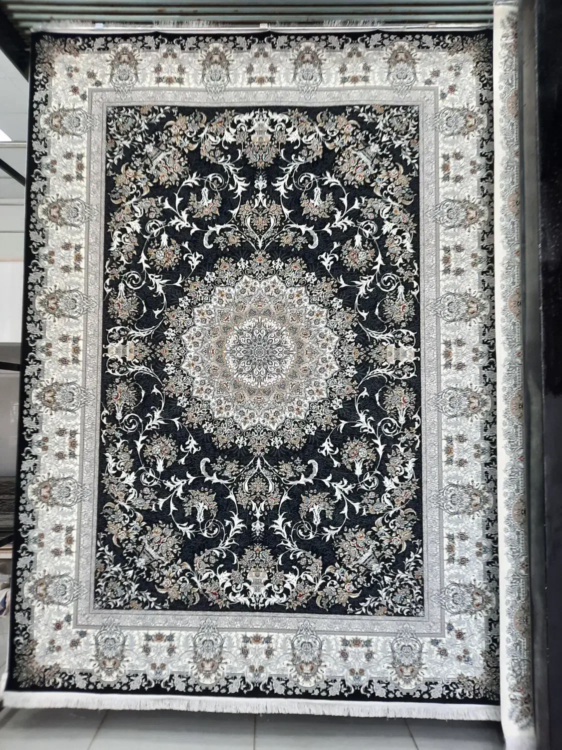 ۱۲۰۰شانه طلا کوب|فرش|رفسنجان, |دیوار
