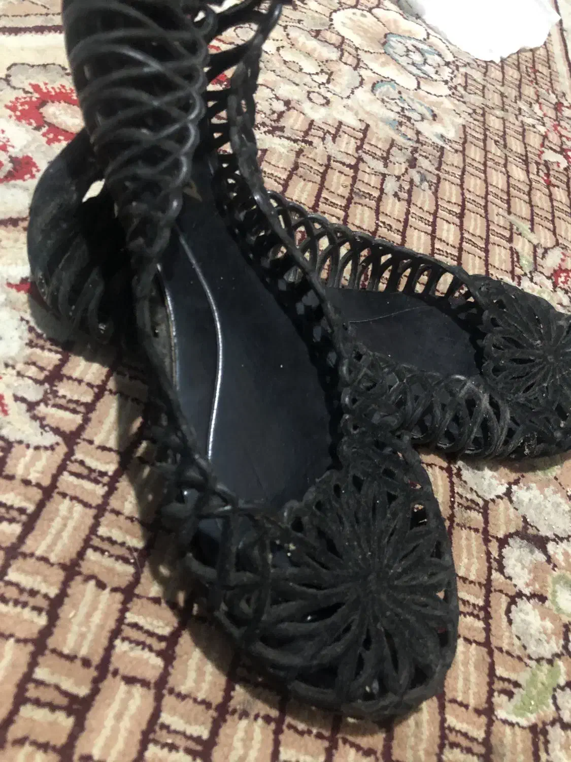 صندل مخمل روفرشی|کیف، کفش، کمربند|قائم‌شهر, |دیوار