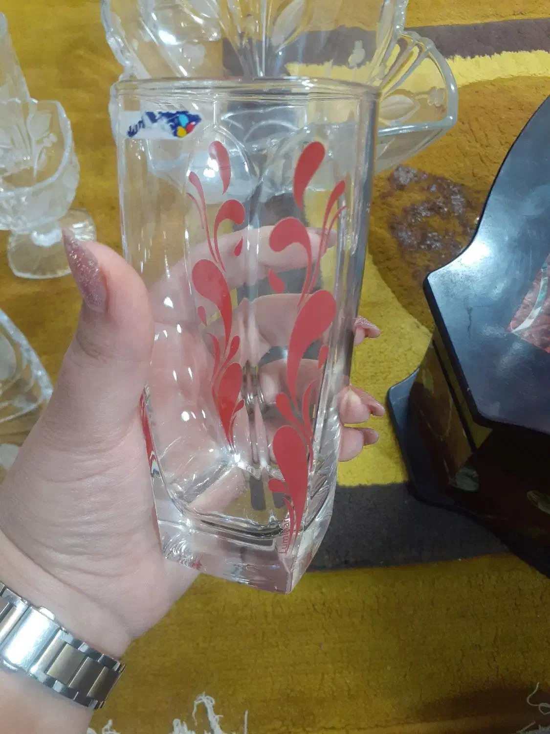 پارچ ولیوان ۱۲نفره|ظروف سرو و پذیرایی|فولادشهر, A4|دیوار