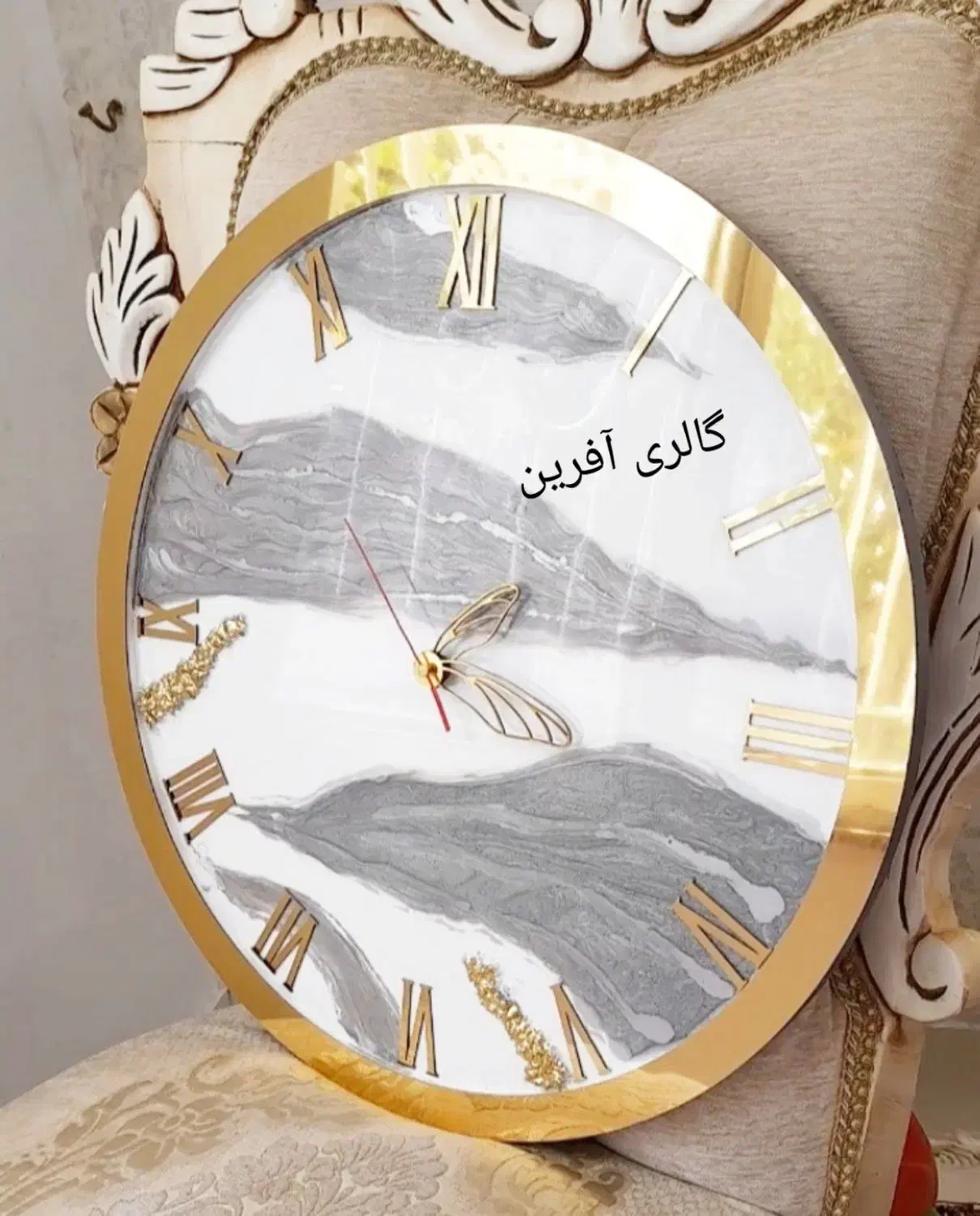 ساعت دیواری رزین|ساعت دیواری و تزئینی|مشهد, عبادی|دیوار