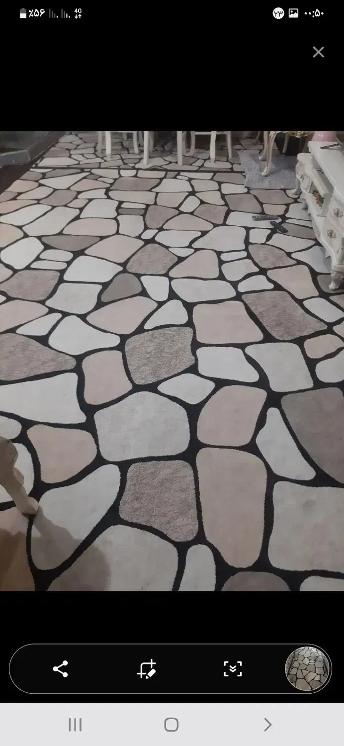 فرش ۱۲متری ۹متری ۲عددکناره وپادری بفروش میرسد|فرش|باوی, |دیوار