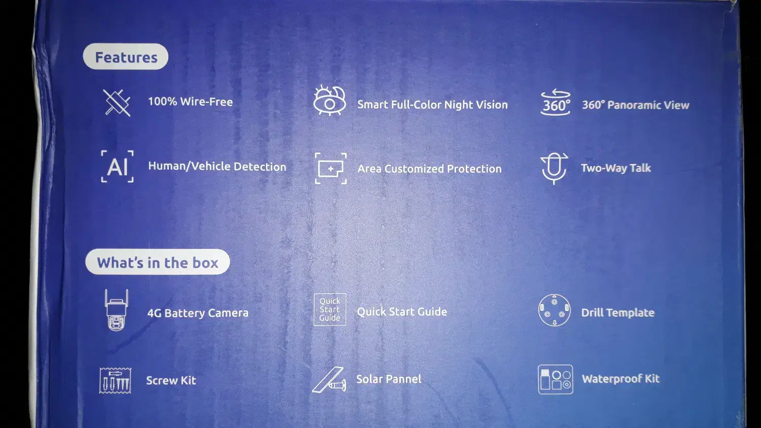 دوربین مدار بسته خورشیدی چرخشی/۱۲۸ گیگ مموری/بانصب|دوربین مداربسته|دماوند, دماوند|دیوار