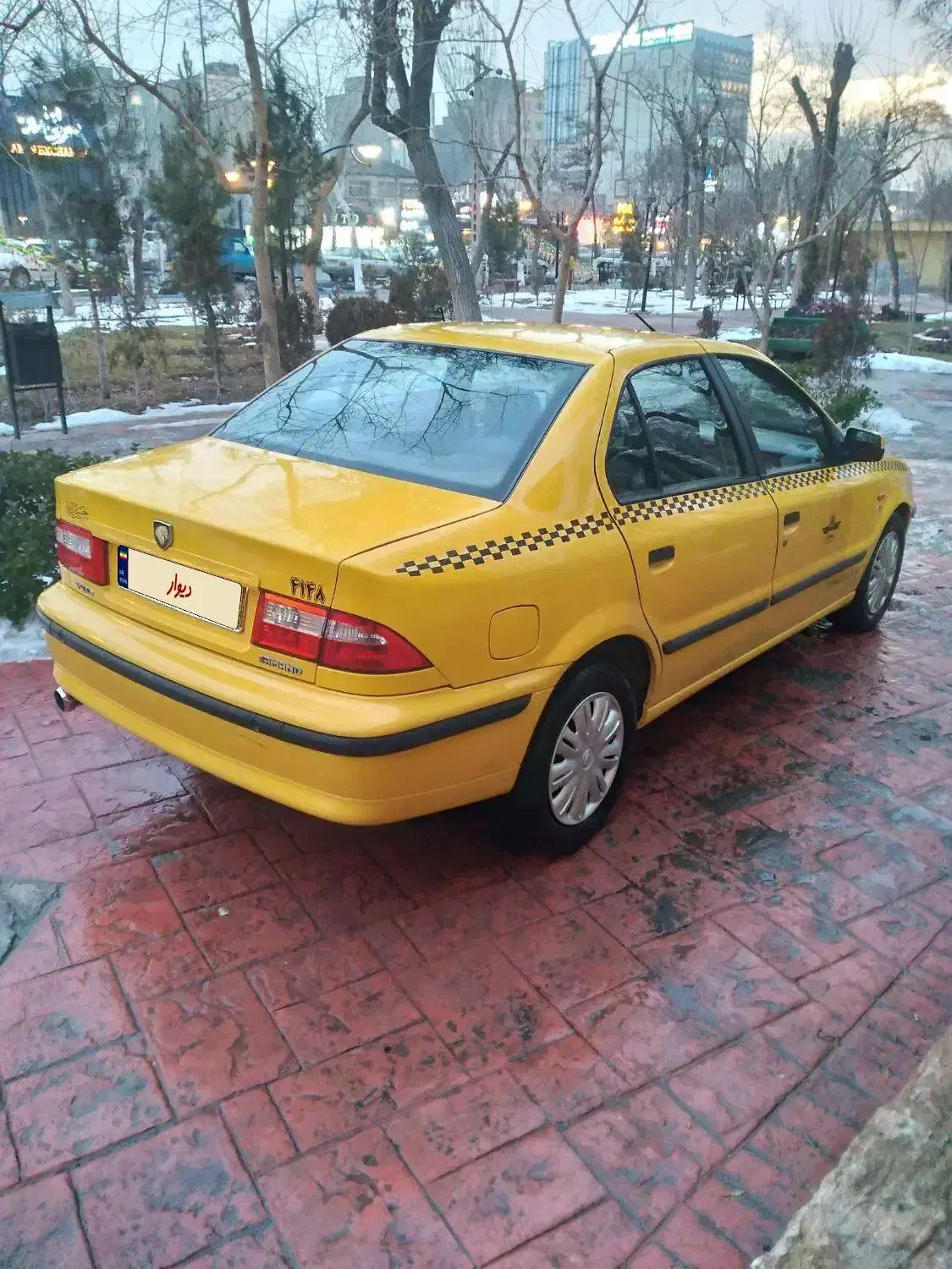 تاکسی سمندمدل ۹۶|خودرو سواری و وانت|تبریز, |دیوار