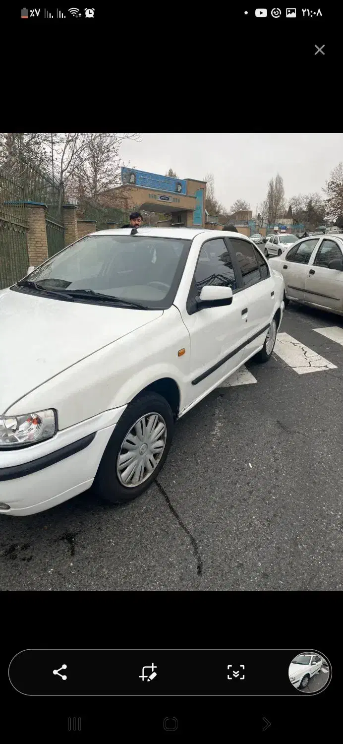 سمند lx 89|خودرو سواری و وانت|اندیشه, اندیشه فاز ۳|دیوار