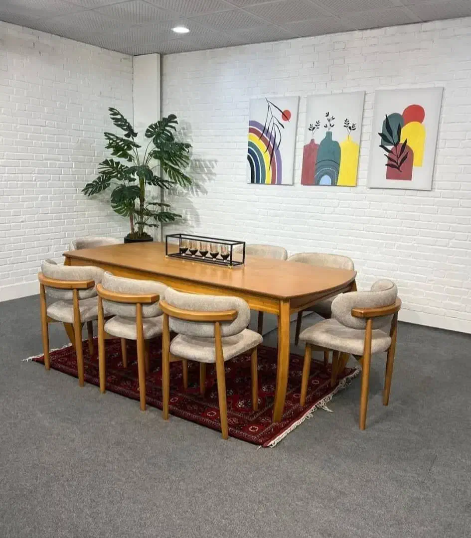 میز ناهار خوری لوکس طراحی مدرن|میز و صندلی غذاخوری|اصفهان, طامه|دیوار