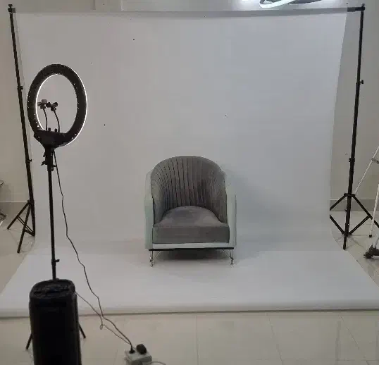 پرده کروماکی|دوربین عکاسی و فیلمبرداری|قرچک, زیبا شهر|دیوار