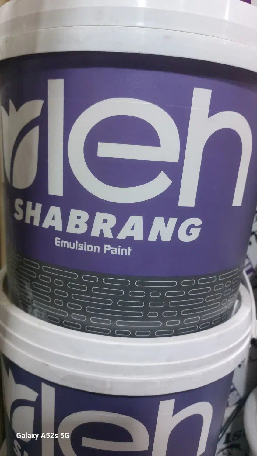 رنگ پلاستیک درجه۱ شبرنگ ۱۲کیلویی|مصالح و تجهیزات ساختمان|قرچک, باقرآباد|دیوار