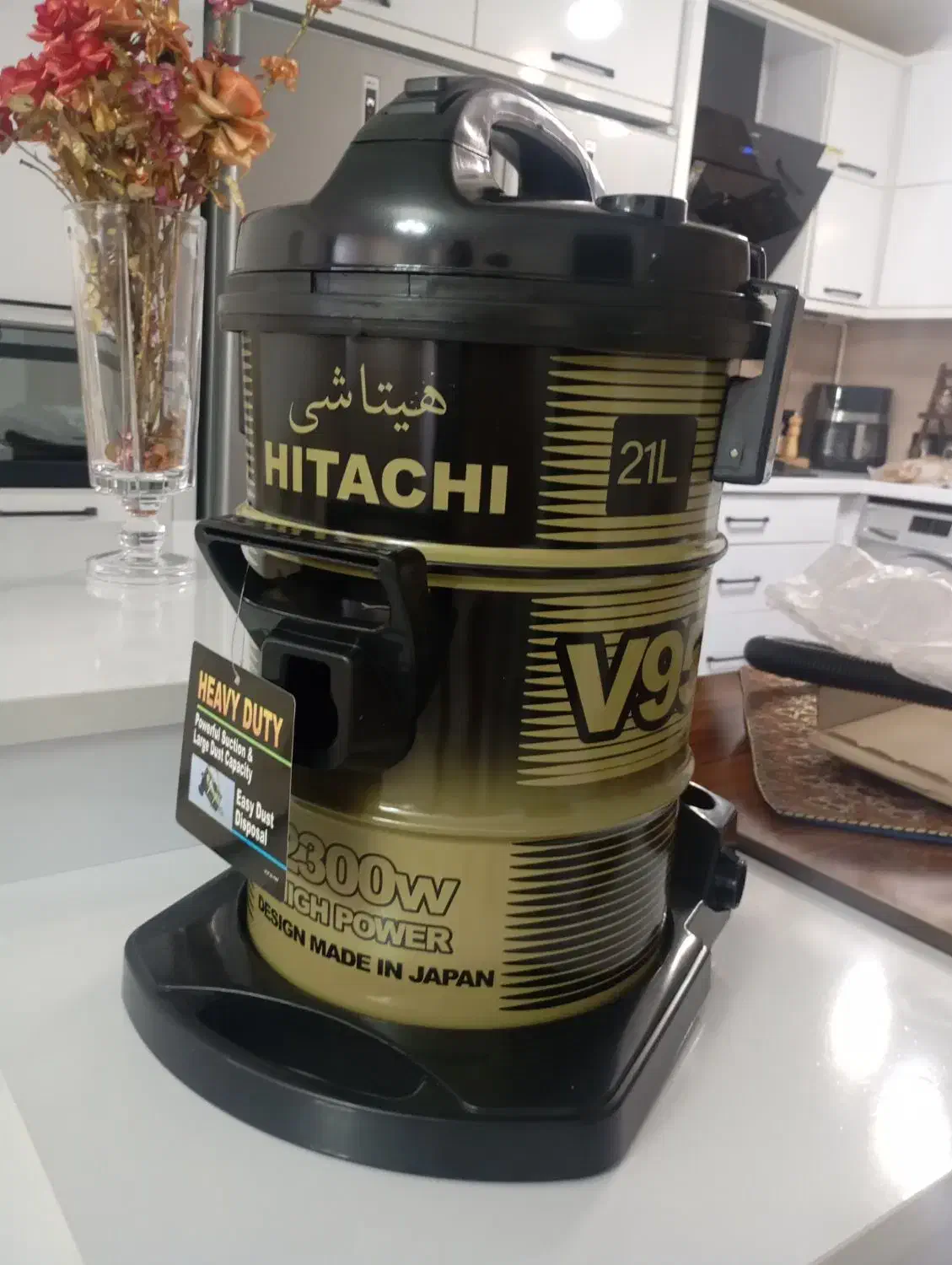 جارو برقی 21لیتر هیتاچی اصلی|جاروبرقی، جارو شارژی، بخارشو|اردبیل, |دیوار
