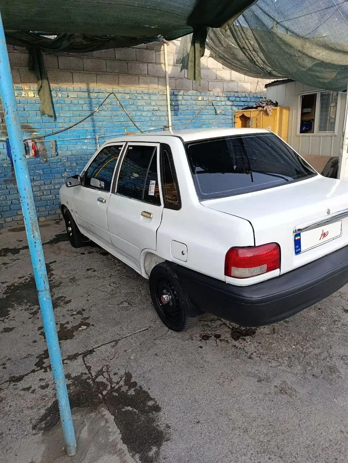 پراید89دوگانه شاسی سالم|خودرو سواری و وانت|ابریشم, |دیوار