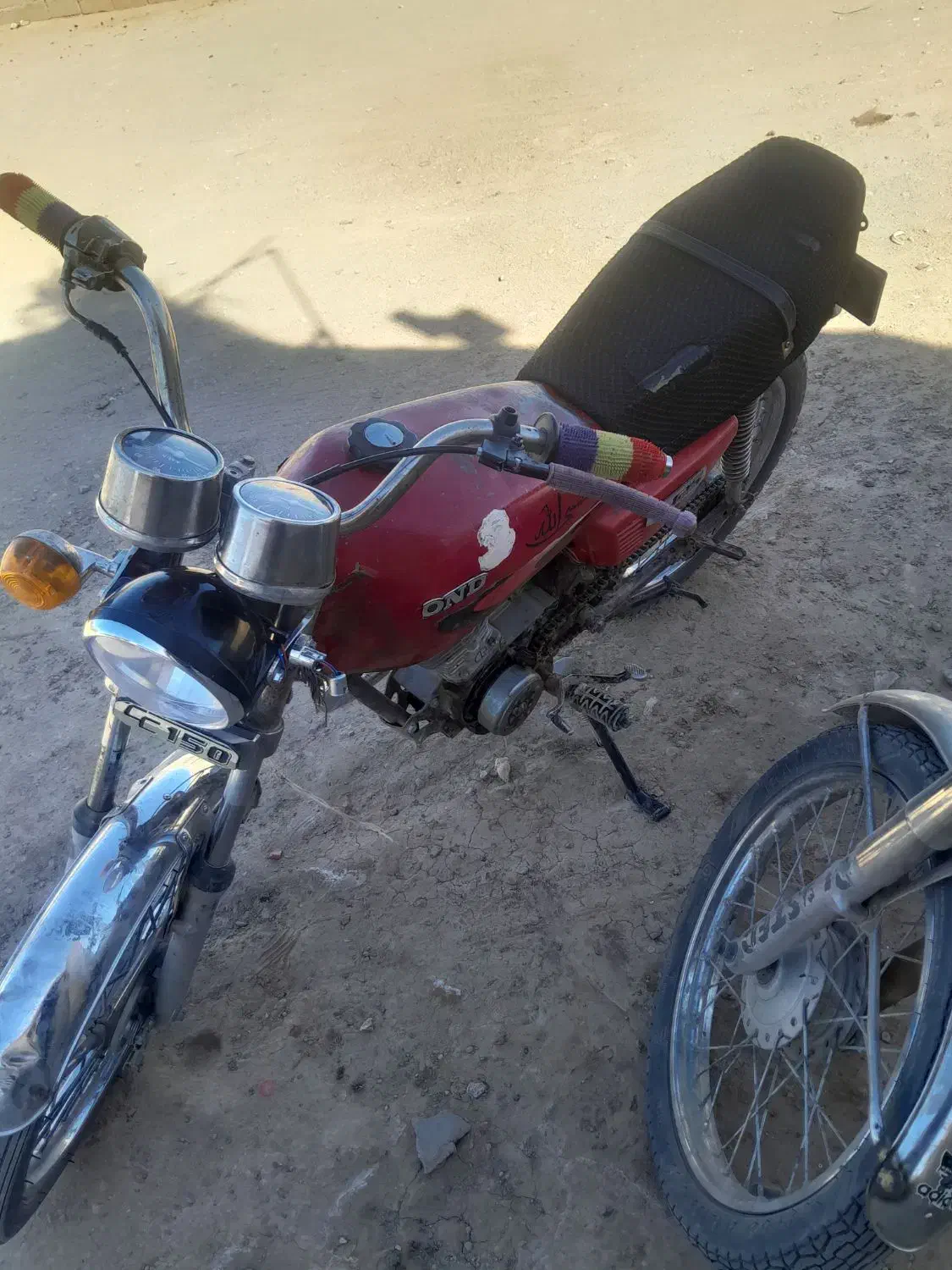 125درست خوشک|موتورسیکلت|نگین کویر, |دیوار