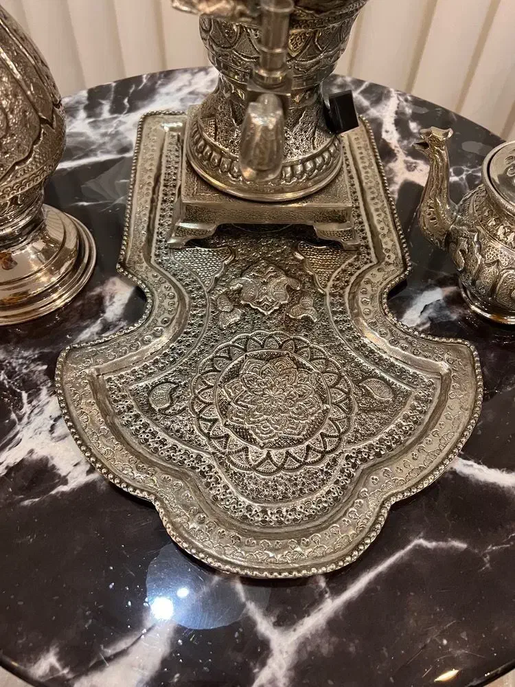 سرویس سماور برنزی|صنایع دستی و سایر لوازم تزئینی|تهران, شهرک دریا|دیوار