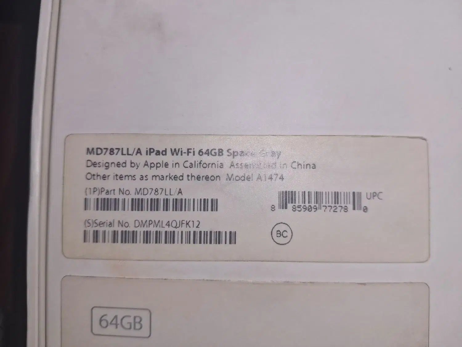 تبلت ایپت اپل مدل 64GB|تبلت|کرمانشاه, |دیوار