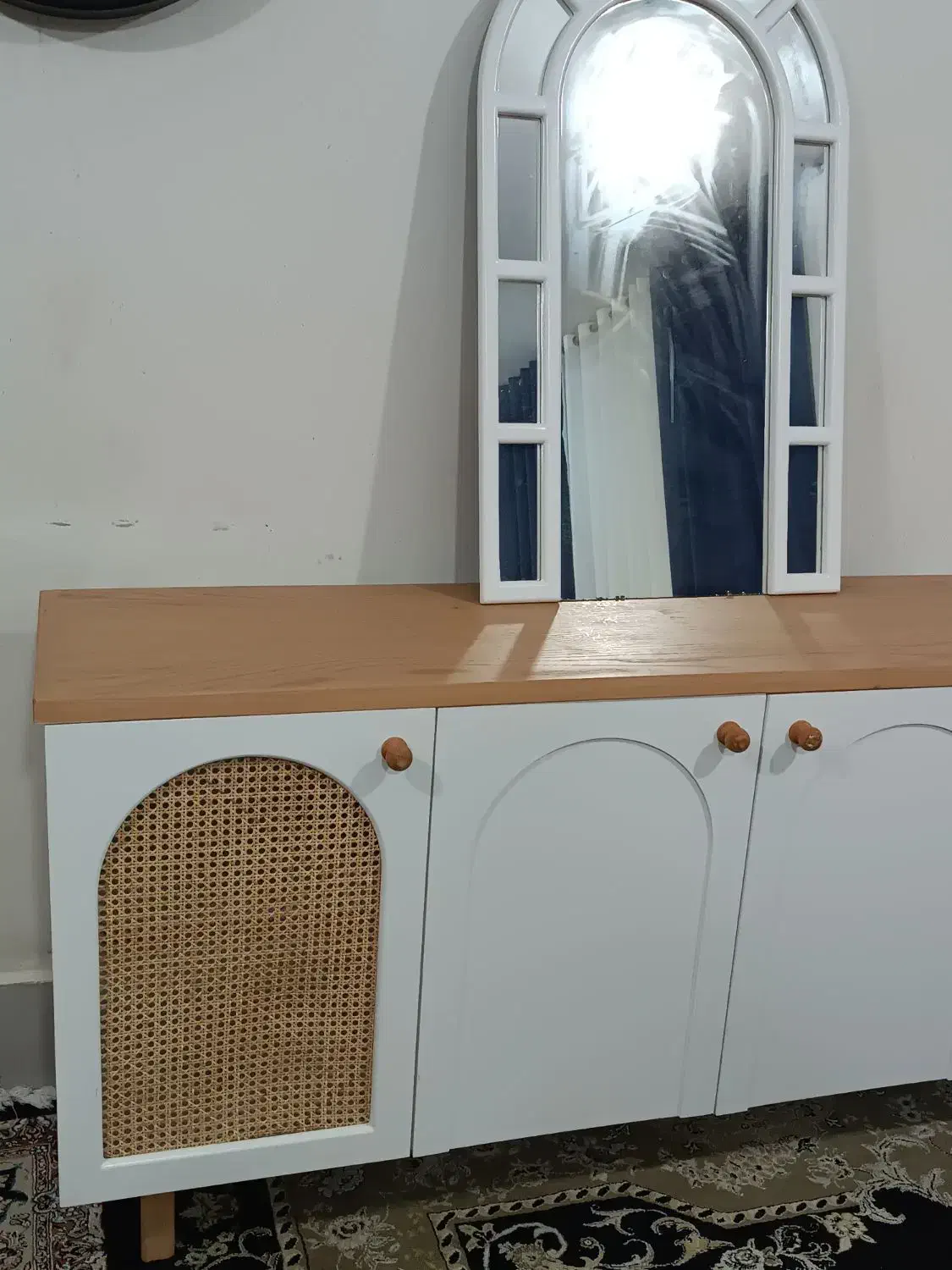 آینه کنسول جا کفشی|جاکفشی، کمد، دراور|دهدشت, |دیوار