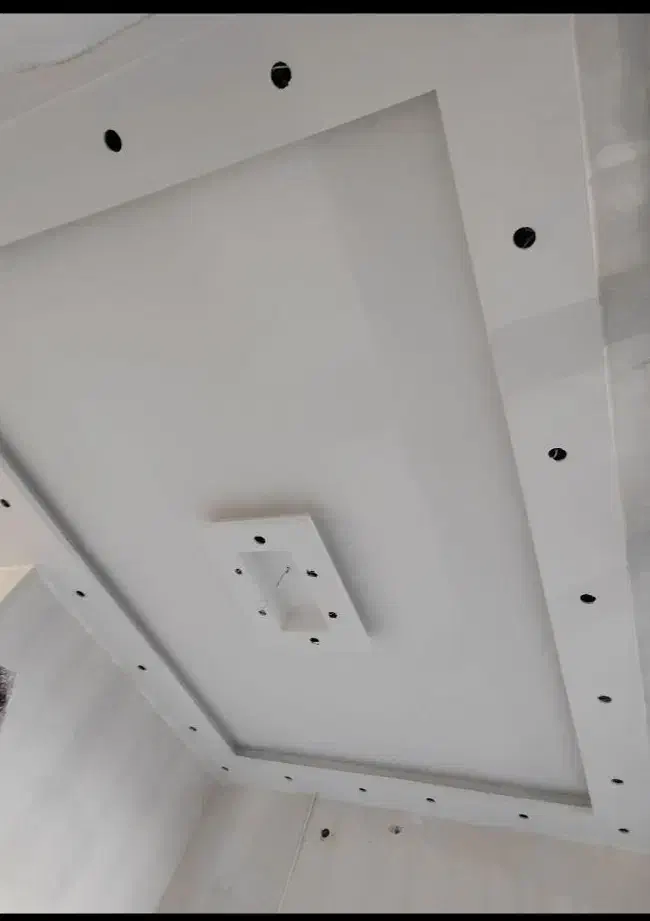 گچکاری،گچبری،ابزار زنی و لکه گیری|خدمات پیشه و مهارت|هشتگرد, شهرک بعثت|دیوار