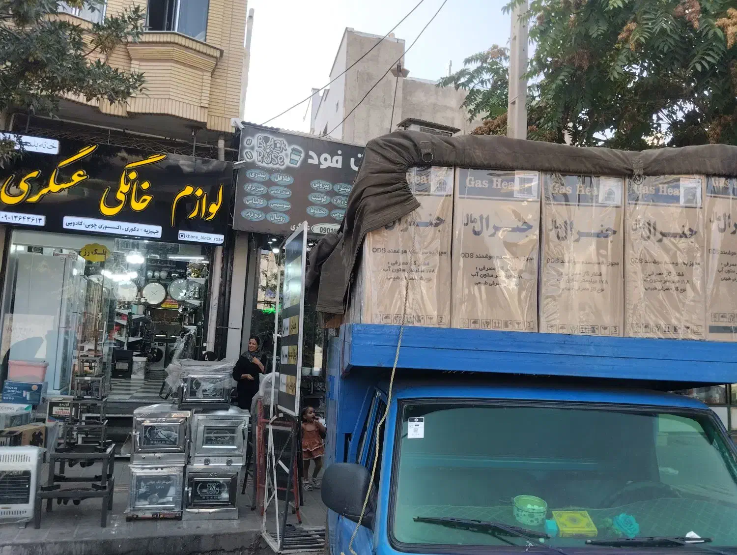 بخاری ۲۴هزار ارنست در دورنگ سفید و مشکی|بخاری، هیتر، شومینه|ابهر, |دیوار