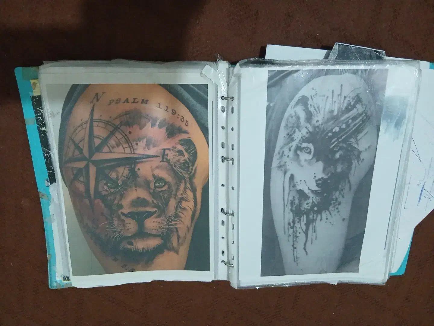 وسایل تتو|آرایشگاه و سالن‌های زیبایی|موگرمون, |دیوار