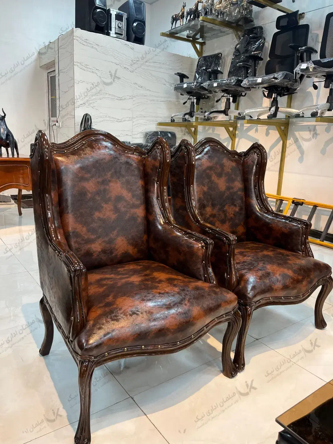 میز مدیریت معرق ایتالیایی دست ساز|دفتر کار|تهران, شهرک ولیعصر جنوبی|دیوار