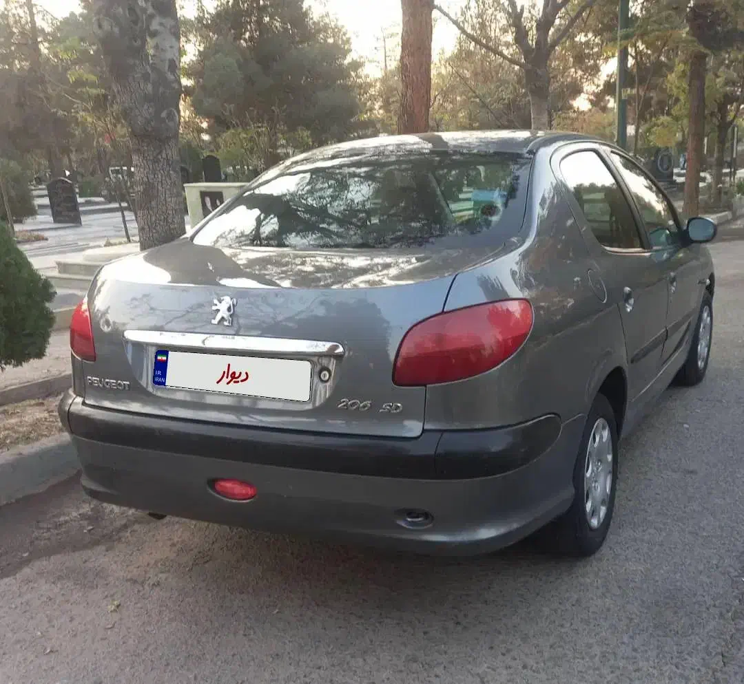 فروش خودرو. sD موتور Tu5 206|خودرو سواری و وانت|رودبار, |دیوار