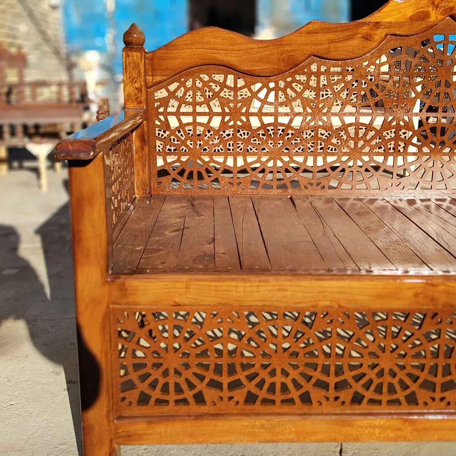 مبلمان تخت سنتی ۵۶۷۸|مبلمان خانگی و میز عسلی|حسن آباد, |دیوار