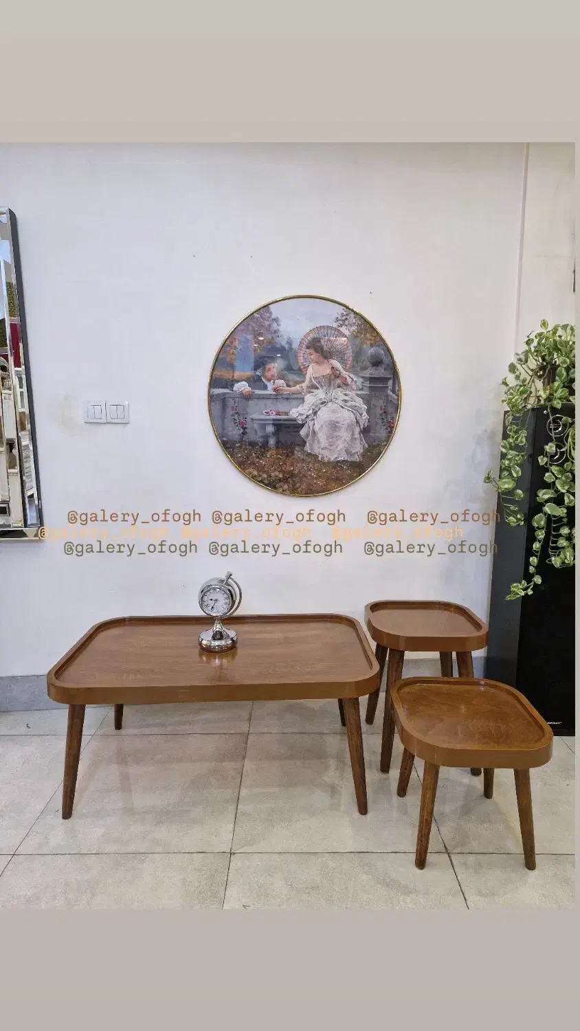 جلو مبلی عسلی مستطیل کارن|مبلمان خانگی و میز عسلی|رشت, استقامت ۱|دیوار