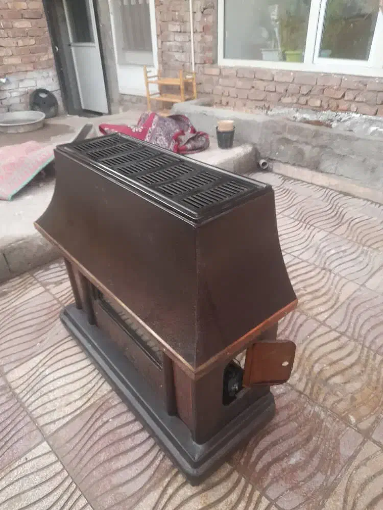 بخاری طرح شومینه|بخاری، هیتر، شومینه|کرمان, |دیوار