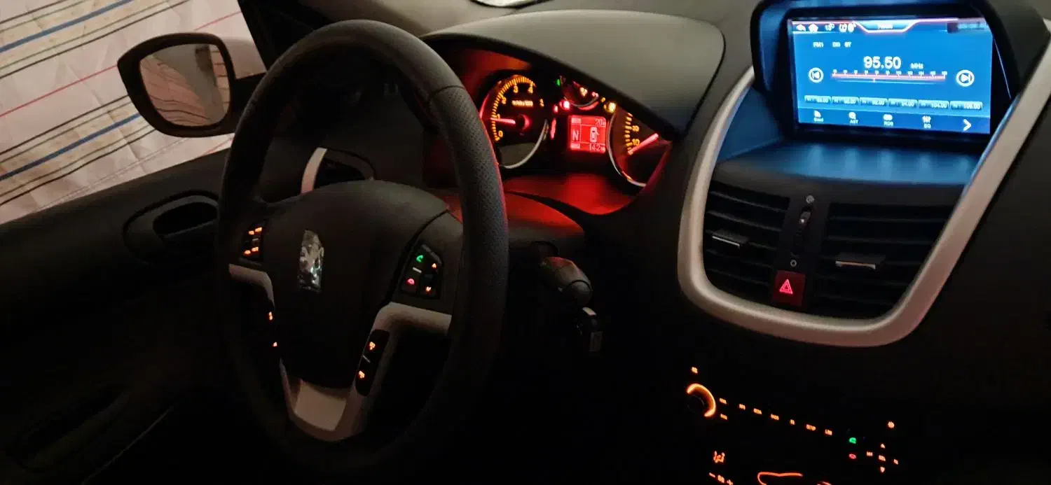 ۲۰۷ اتوماتیک،سفید،صفر کیلومتر،سقف فلز|خودرو سواری و وانت|سنندج, |دیوار