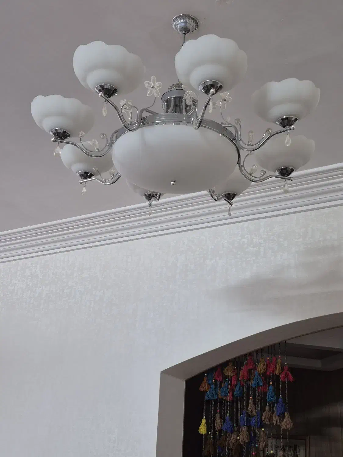 لوستر ۸شاخه نو|لوستر و چراغ آویز|مشهد, صیاد شیرازی|دیوار