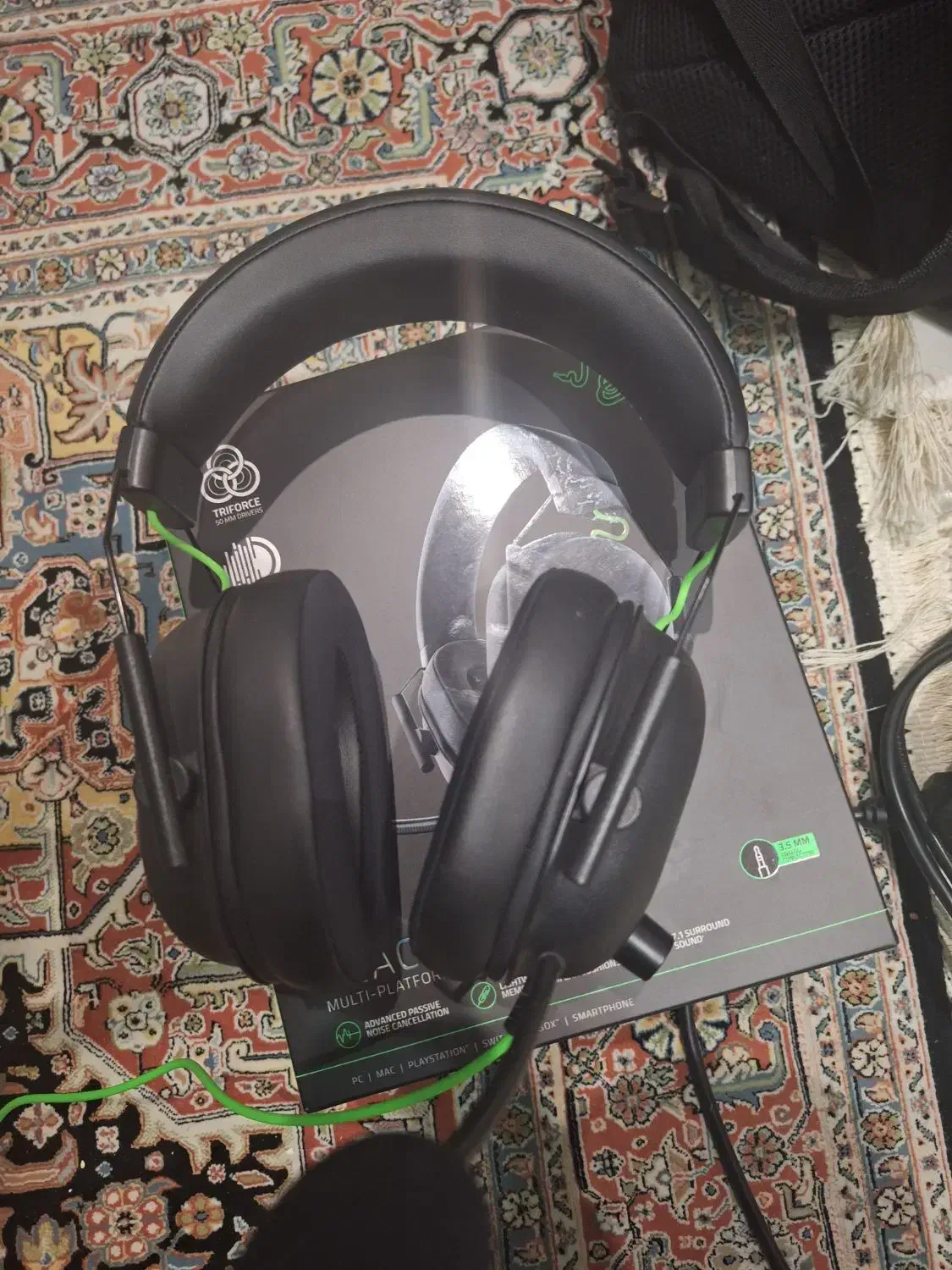 هدست ریزر مدل blackshark v2 x|قطعات و لوازم جانبی رایانه|تهران, فلسطین (میدان انقلاب)|دیوار