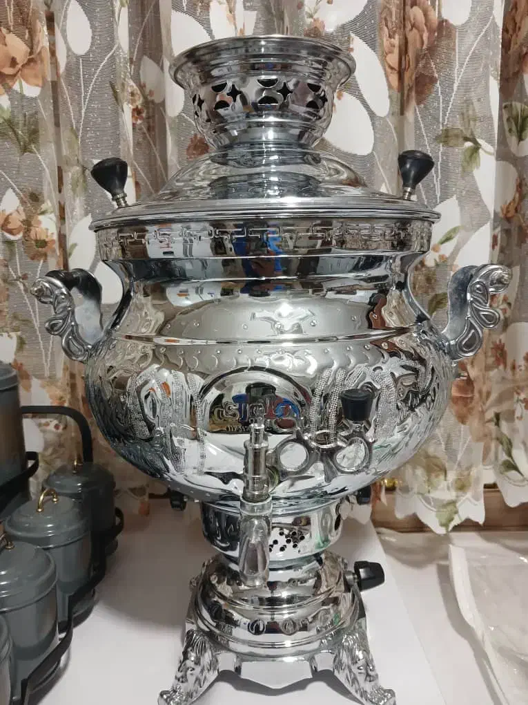 سماور گازی نو ۱۰لیتری|سماور، چای‌ساز، قهوه‌ساز|قزوین, |دیوار