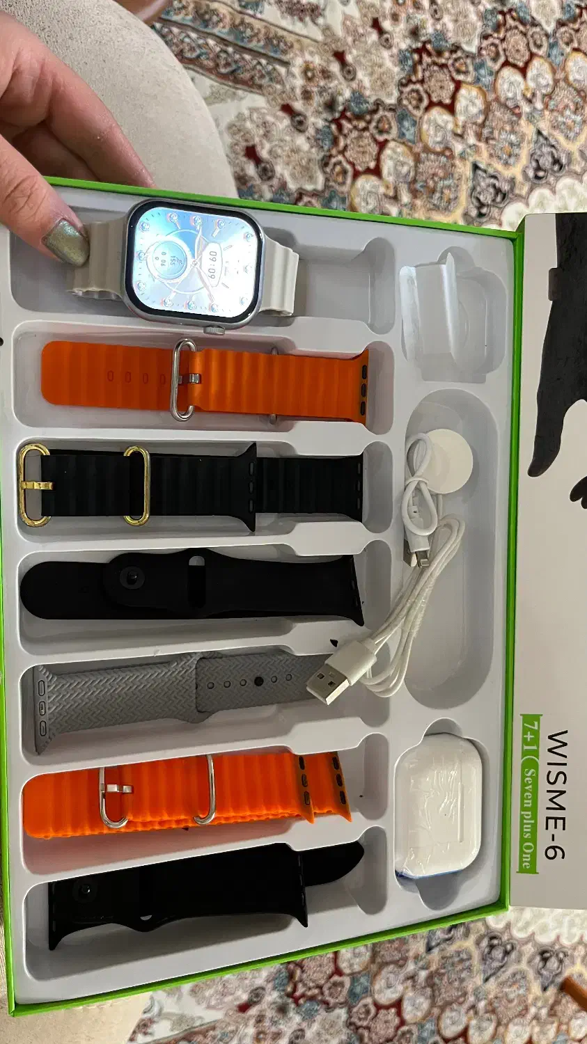 ۸ عدد بند ساعت هوشمند|لوازم جانبی موبایل و تبلت|قم, زنبیل آباد|دیوار