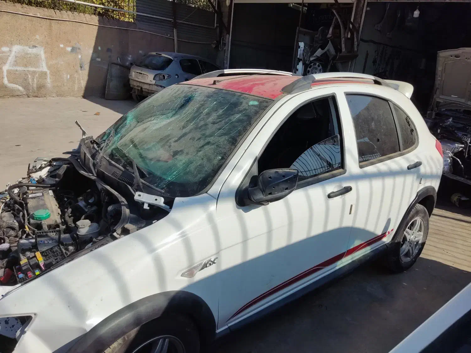 کوییک R مدل 1043 تصادفی|خودرو سواری و وانت|تهران, شهرک آپادانا|دیوار