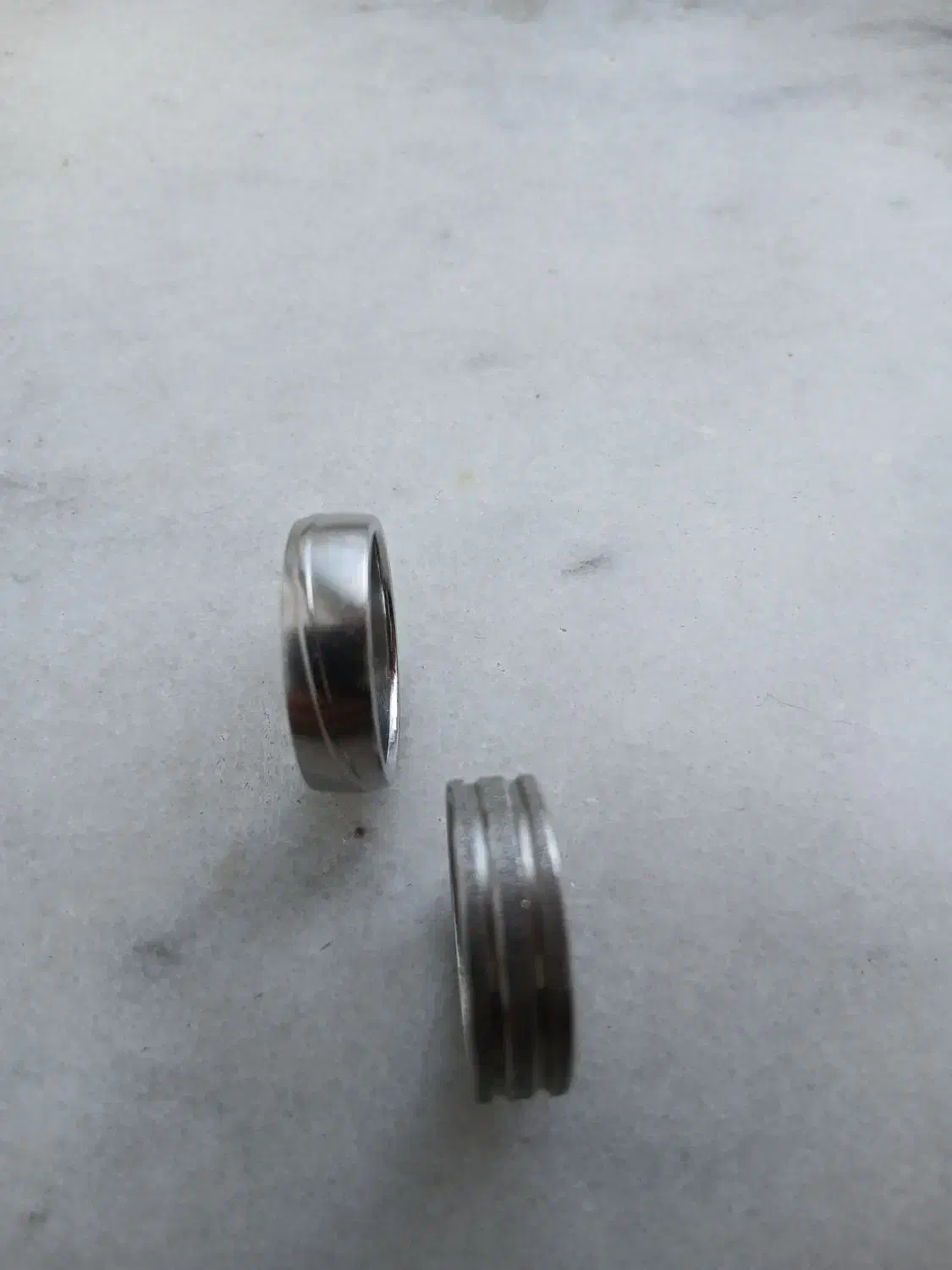 حلقه. ازدواج استیل رنگ ثابت|جواهرات|یاسوج, |دیوار