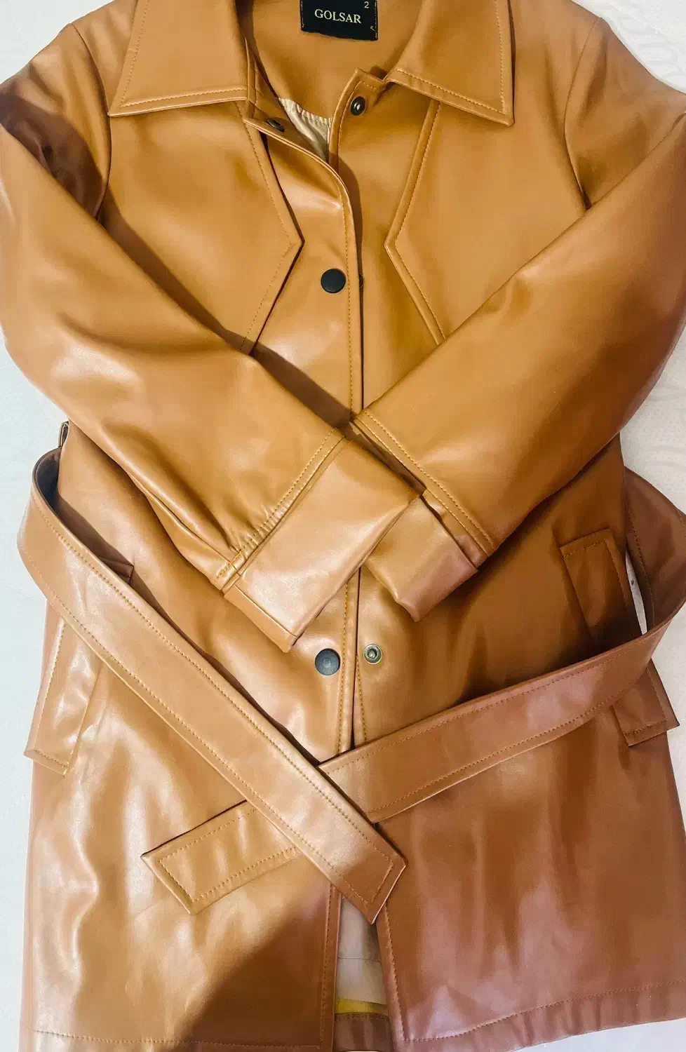 دو عدد کت چرم|لباس|کرمان, |دیوار