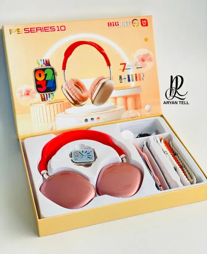 ساعت اپل واچ با ۷ تا بند به همراه یک هدفون بزرگ|لوازم جانبی موبایل و تبلت|بروجرد, |دیوار