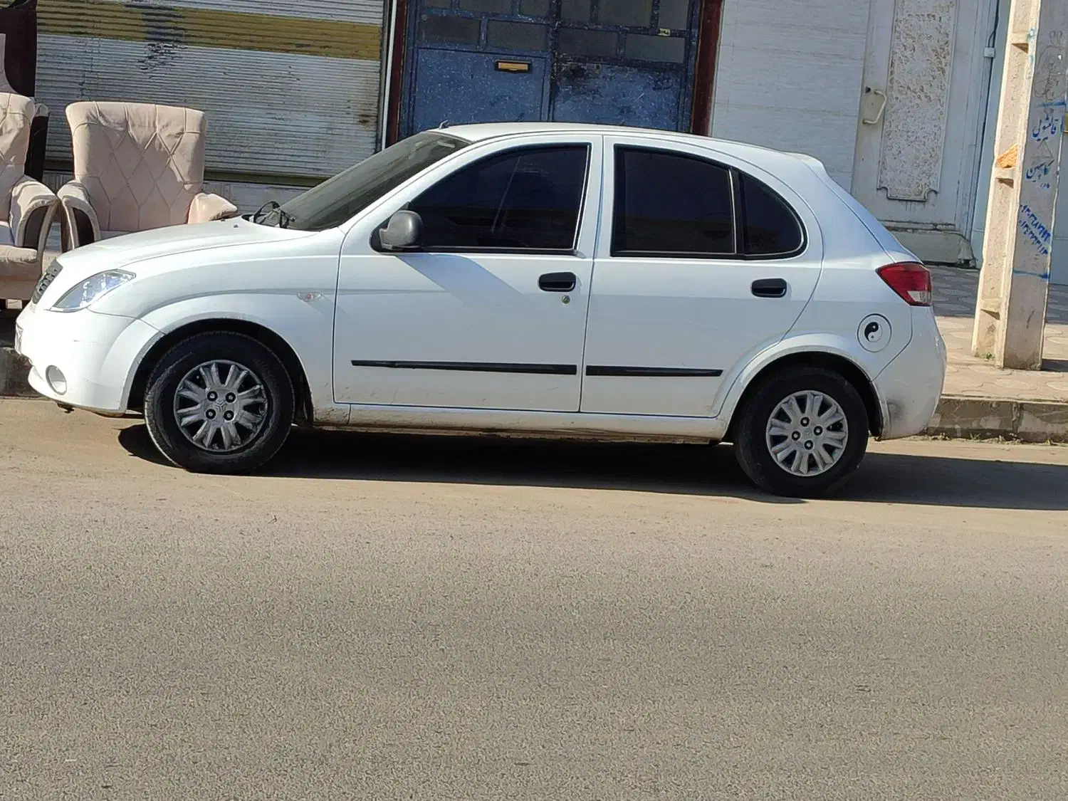 تیبا دو مدل 97بی رنگ|خودرو سواری و وانت|املش, |دیوار