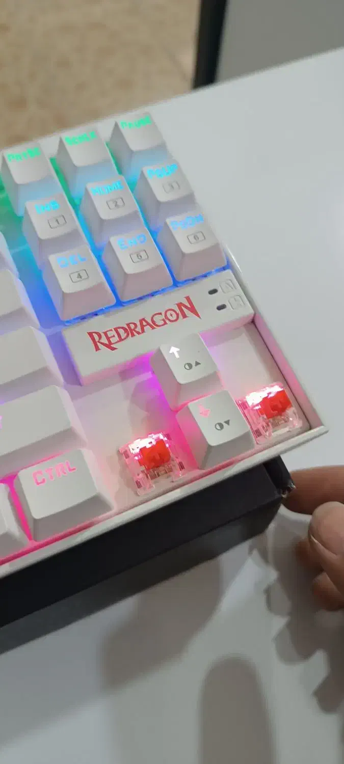 کیبورد میکانیکال RGB|قطعات و لوازم جانبی رایانه|گنبد کاووس, |دیوار