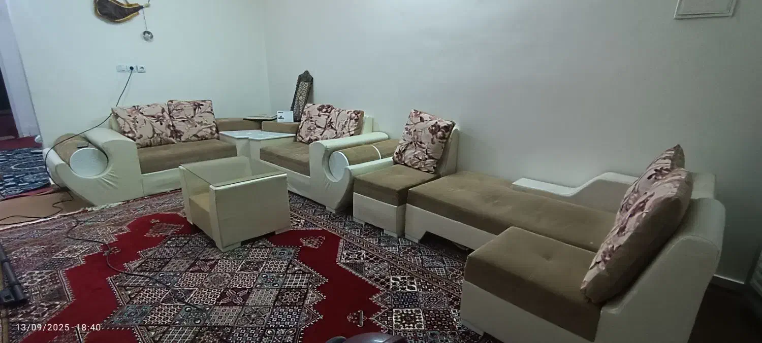 مبل ۷ نفر تمیز|مبلمان خانگی و میز عسلی|اهواز, بهشت آباد|دیوار