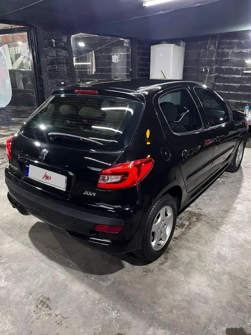 پژو ۲۰۷ ۱۴۰۰ سقف‌فلز فرمان‌برقی رینگ|خودرو سواری و وانت|گنبد کاووس, |دیوار